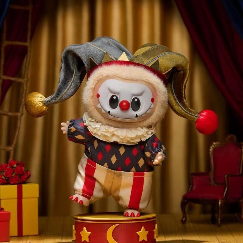 Labubu Pop Mart Why So Serious Vinyl Plush Pendant Series Super