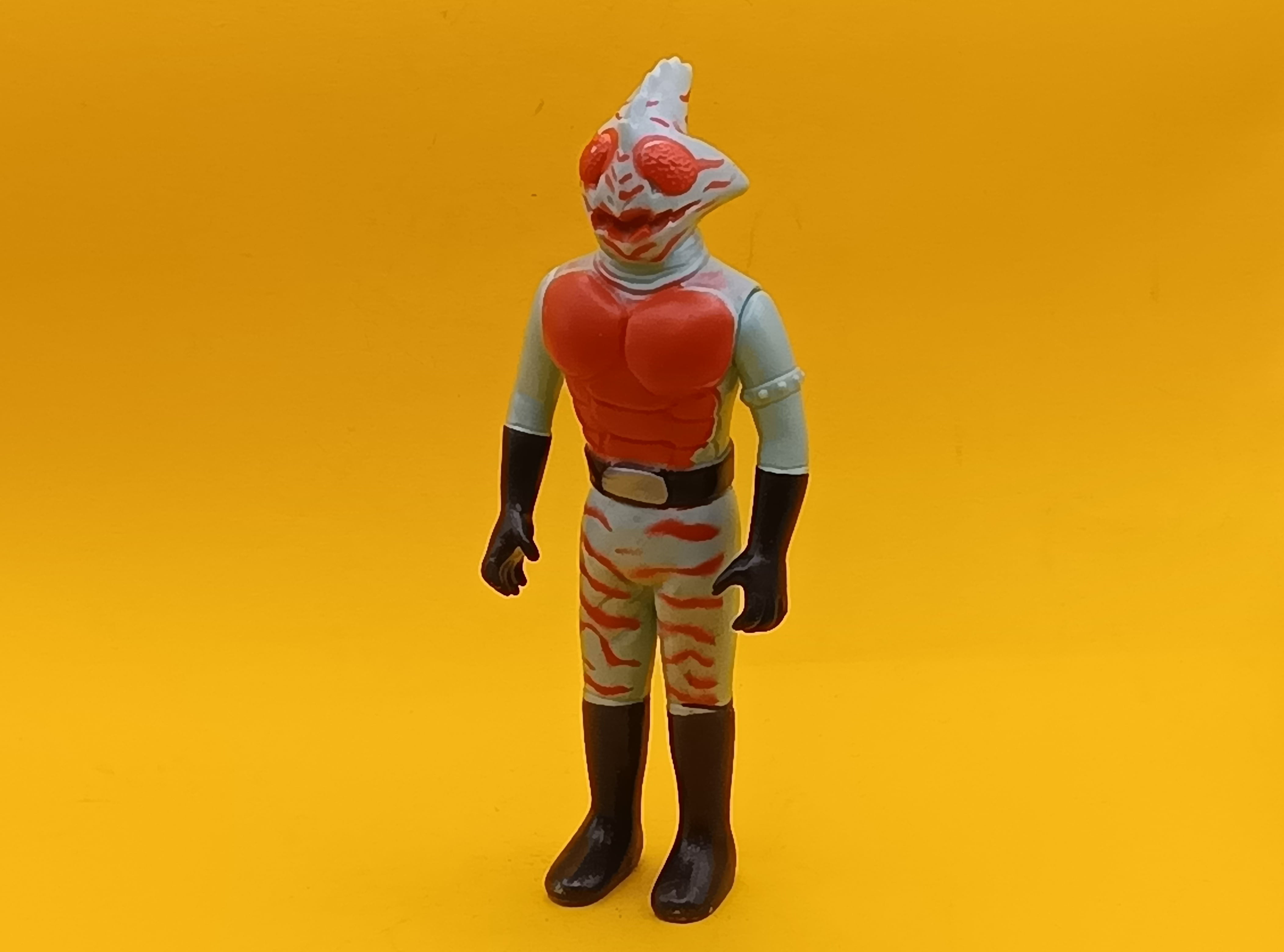 当時物仮面ライダーアマゾンソフビ無版権パチ約23センチ 仮面ライダー