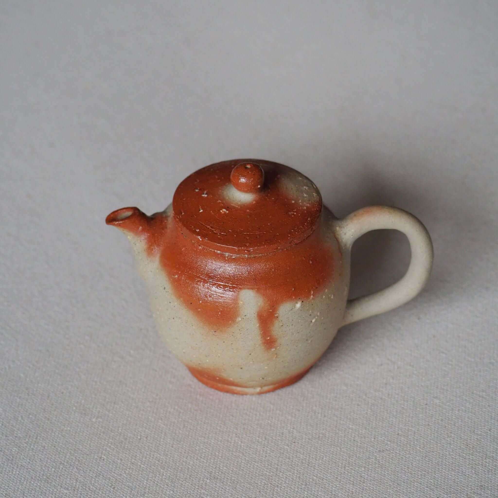 備前焼 火襷急須ギフトパッケージ [東山堂煎茶器店 オンラインショップ