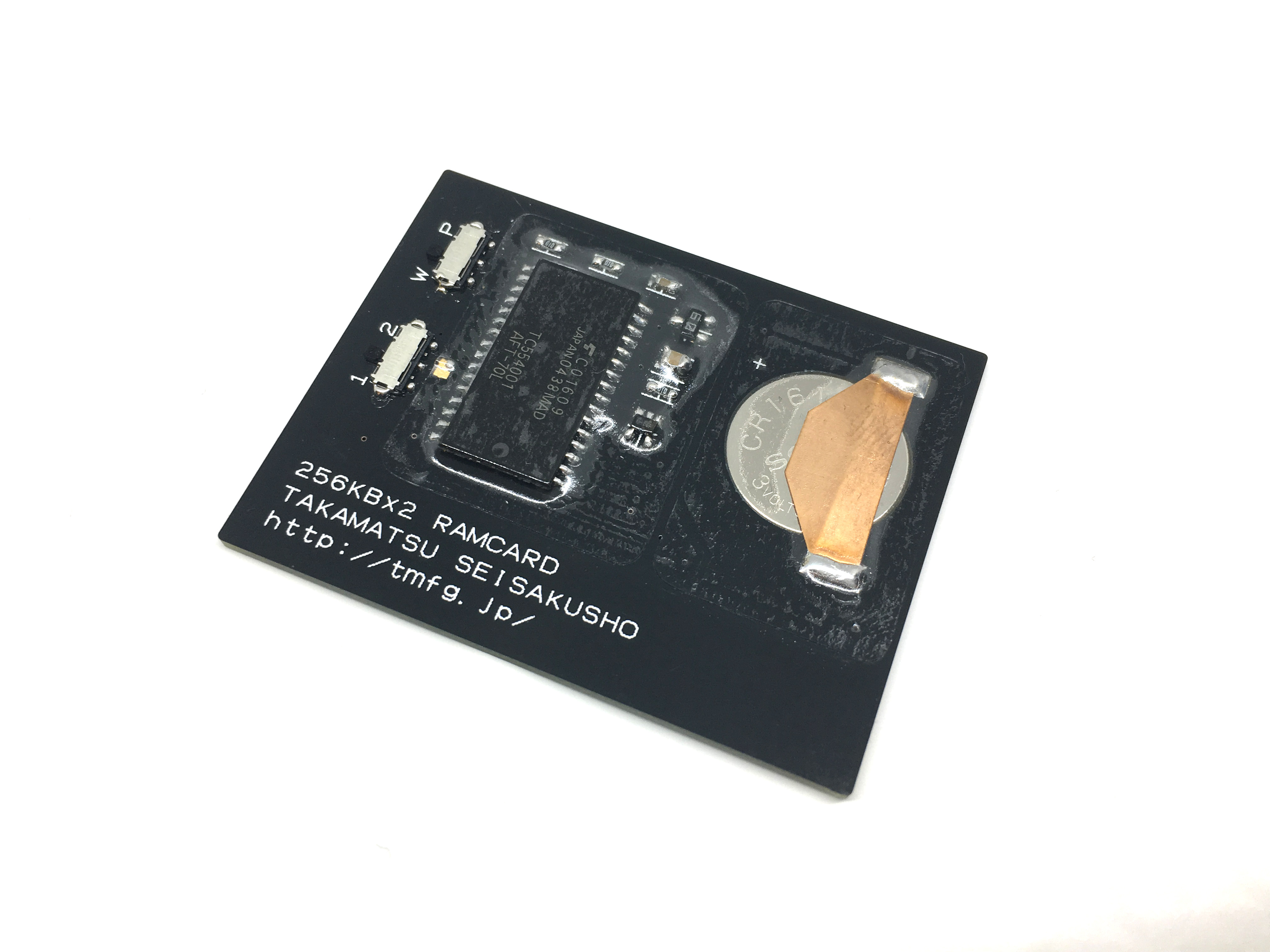 PC-E500/PC-E650シリーズ用 512KB(256KB×2) RAMカード / 高松製作所