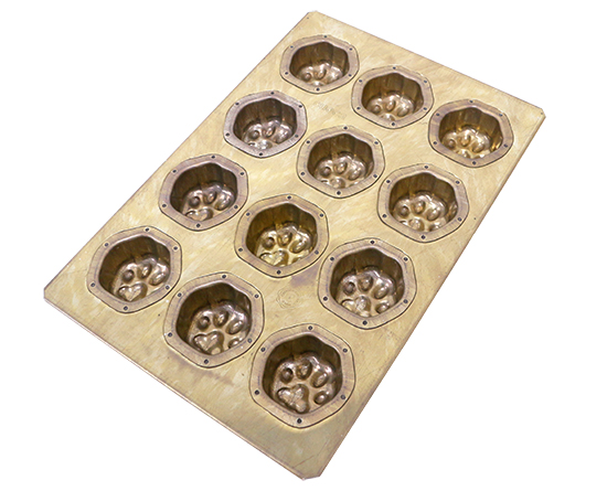 千代田金属 カヌレ12個型 / 1個 | お菓子・パン作りの型,お菓子作りの