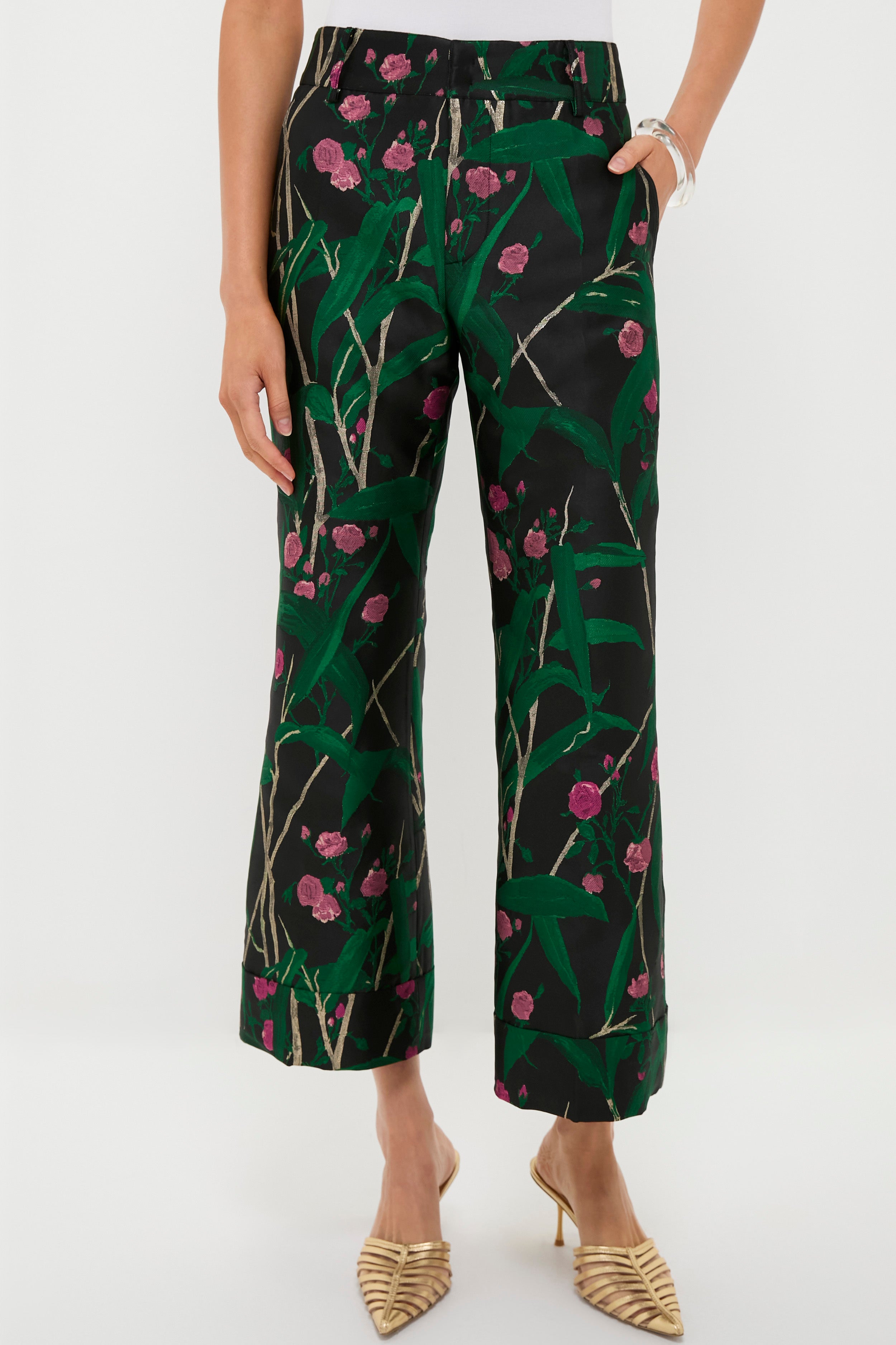 Bamboo Jacquard Hendrix Pants | La DoubleJ