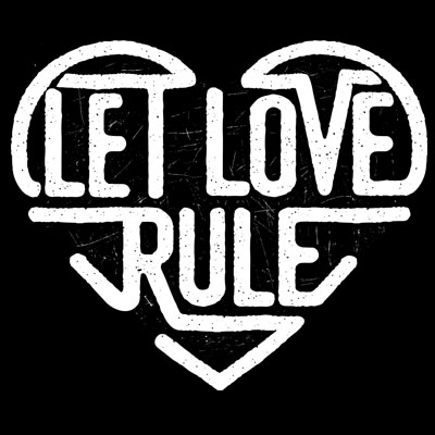Let Love Rule T shirt design | Tshirt-Factory