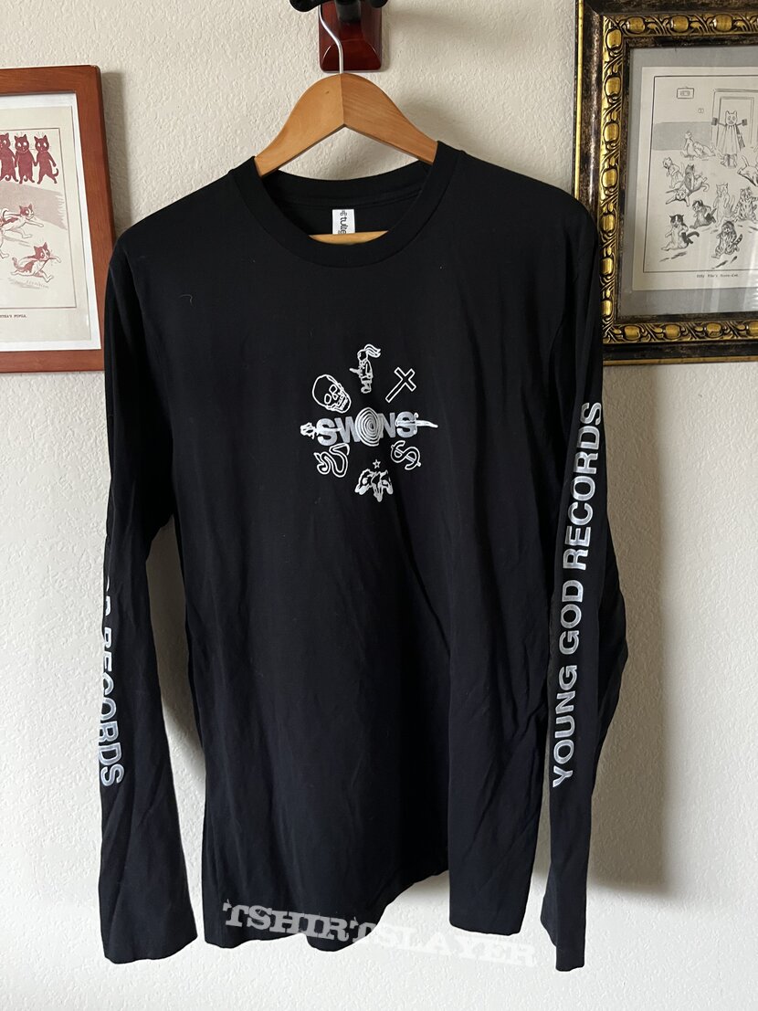 Swans Long sleeve shirt | TShirtSlayer TShirt and BattleJacket Gallery