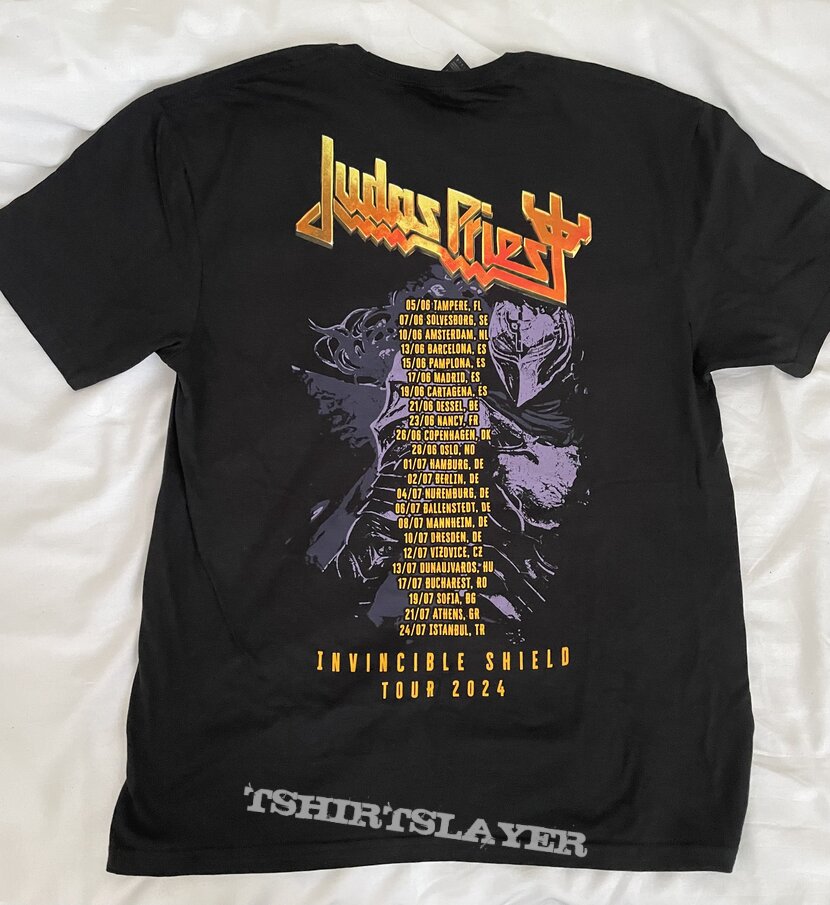 Judas Priest Invincible shield tour 2024 | TShirtSlayer TShirt and