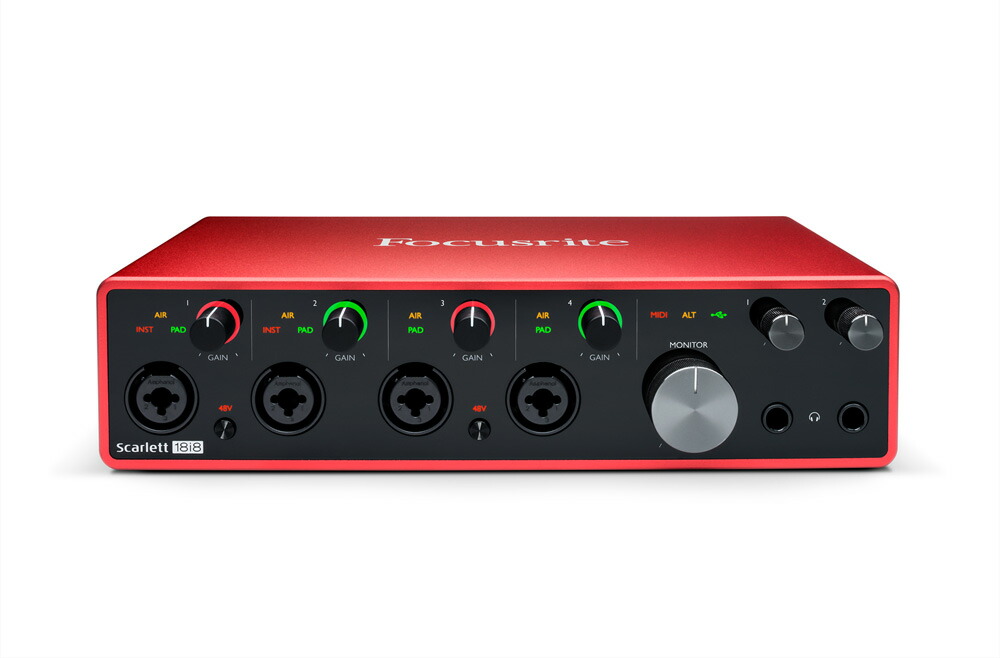 楽天市場】focusrite scarlett 18i20 3rd genの通販