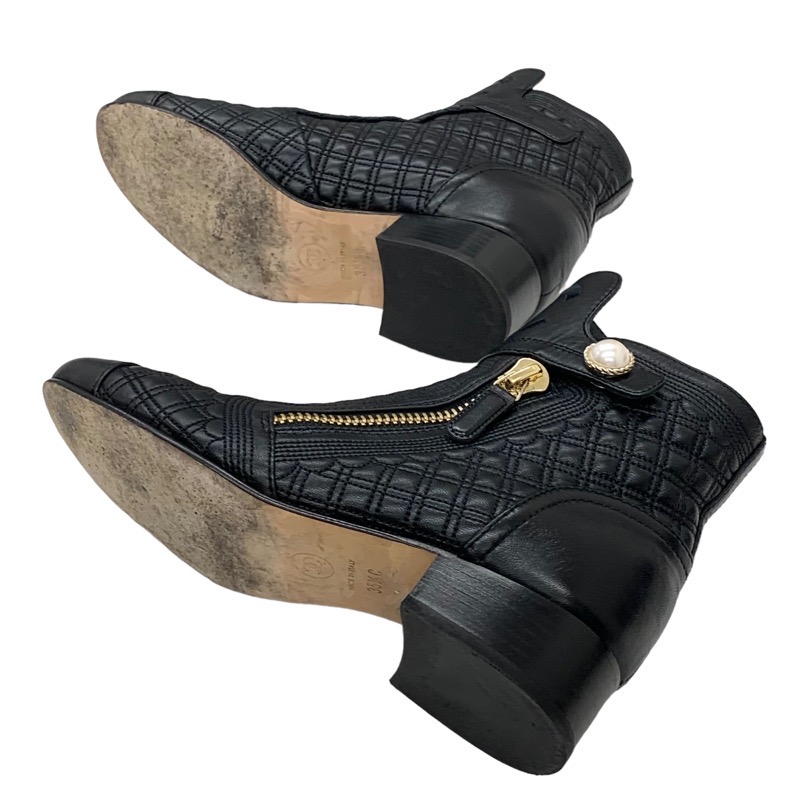 楽天市場】シャネル CHANEL ブーツ ショートブーツ 靴 シューズ ココ