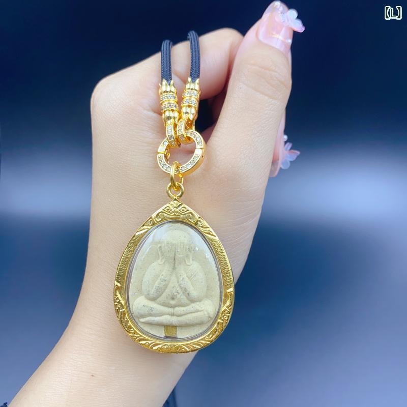 楽天市場】ペンダント トップ アクセサリー タイ お守り 仏教