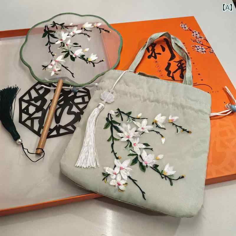 楽天市場】団扇 蘇州刺繍 古風 中国古典柄 絹生地製 木製 ハンドメイド