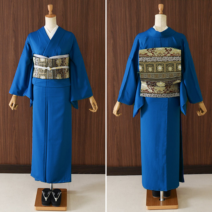 楽天市場】＼2点で3％OFFクーポン／洗える 色無地 単衣 仕立て上がり