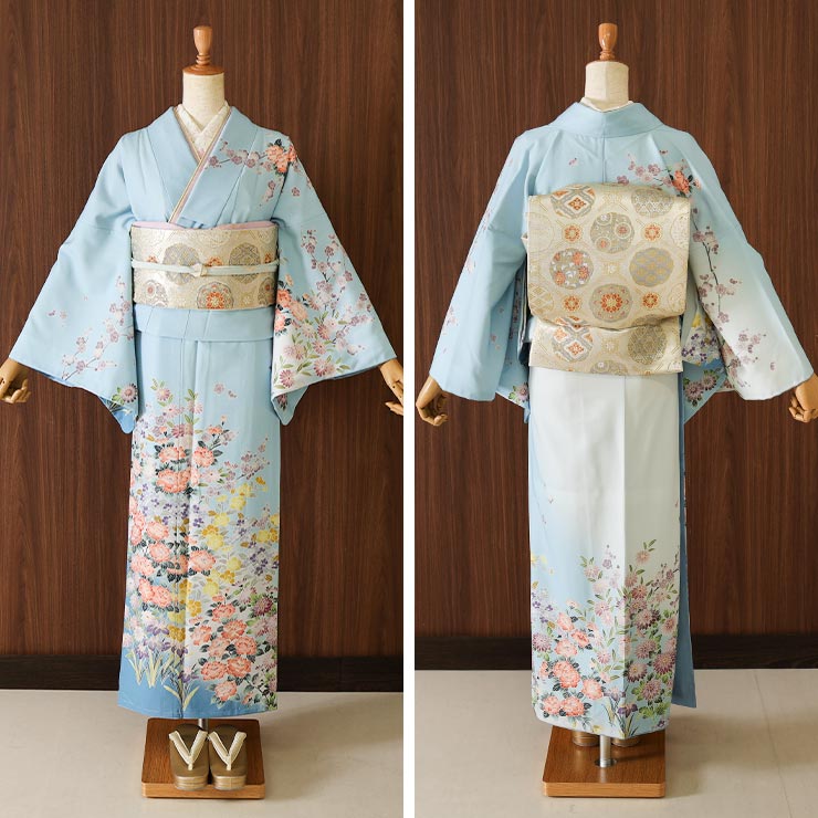 楽天市場】[洗える 訪問着] 東レ 袷 着物 日本製 仕立て上がり 四季