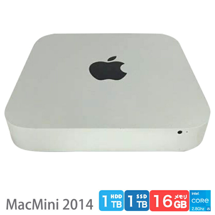 Macデスクトップ Mac mini 2014/Corei7/16GB/SATA1TB 楽天市場】【中古