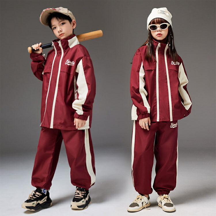 楽天市場】シャカシャカ 赤 ジャケット ブラウン パンツ 土色