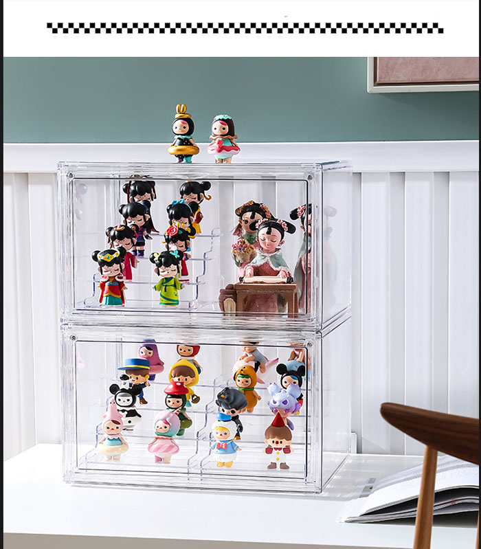 楽天市場】【送料無料】 フィギュア収納ケース コレクションケース