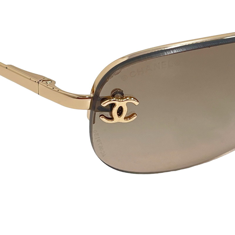 楽天市場】【CHANEL/シャネル】 4099 ココマーク サングラス GP