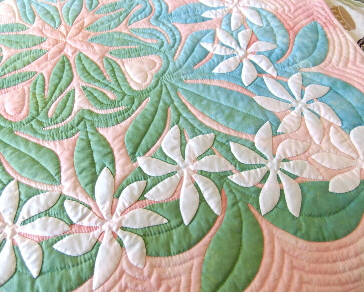 楽天市場】【ハンドメイド作品】【送料無料】ハワイアンキルト