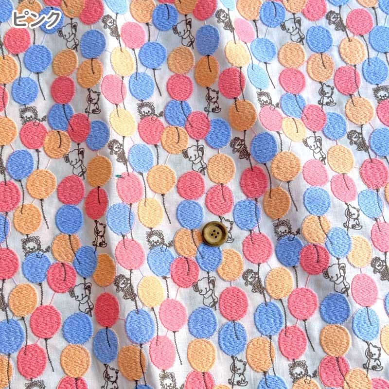 楽天市場】yukiemonユキエモン「バルーンランド」 綿ローン刺繍生地