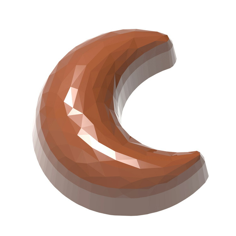 楽天市場】チョコレートワールド チョコ型 三日月 21個付き [1935