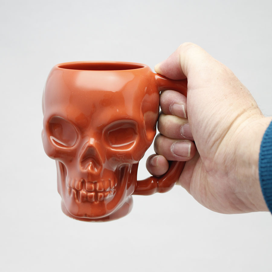 楽天市場】EDGE SKULL MUG スカルマグカップ 300ml 全12色 九谷焼