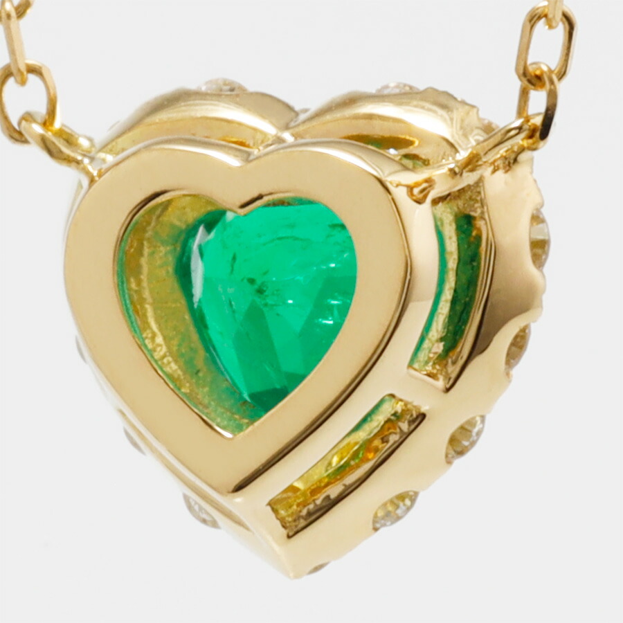 楽天市場】【一点限り】エメラルド ダイヤモンド ネックレス 0.5