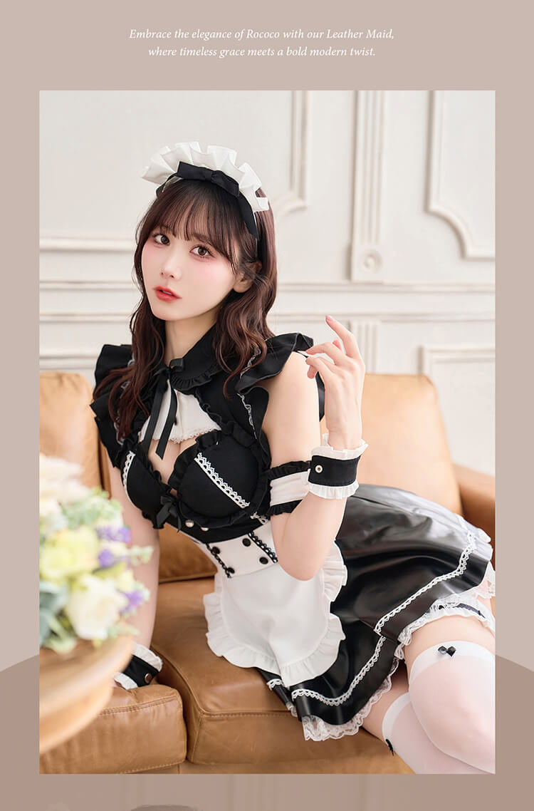 楽天市場】[正規品]【即納】ハロウィン コスプレ 仮装 レザー メイド