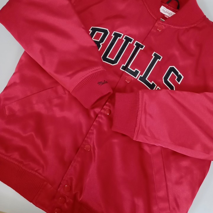 楽天市場】Mitchell & Ness ミッチェルアンドネス Chicago Bulls Satin