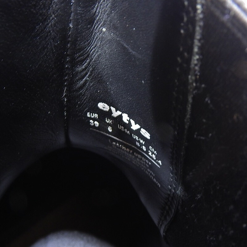 楽天市場】Eytys エイティス Nikita レザー サイドゴア ブーツ メンズ