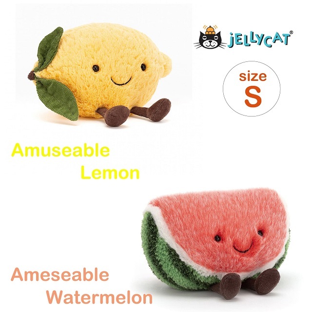 楽天市場】jellycat ジェリーキャット レモン スイカ れもん 檸檬