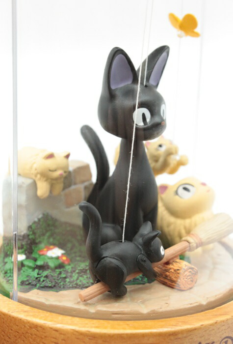 魔女の宅急便】ジジ一家 オルゴール 箱あり 未使用 レア 魔女の宅急便