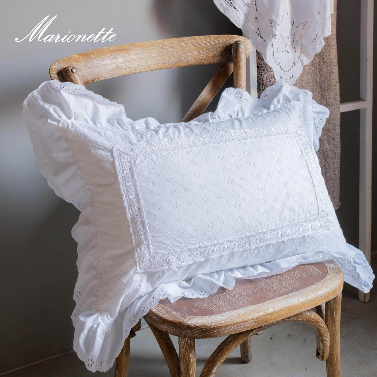 楽天市場】【最大1000円OFF!】 ボビンレース ピローケース 43x63cm