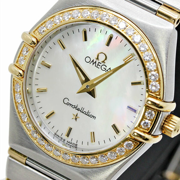 楽天市場】オメガ OMEGA コンステレーション ダイヤベゼル シェル文字