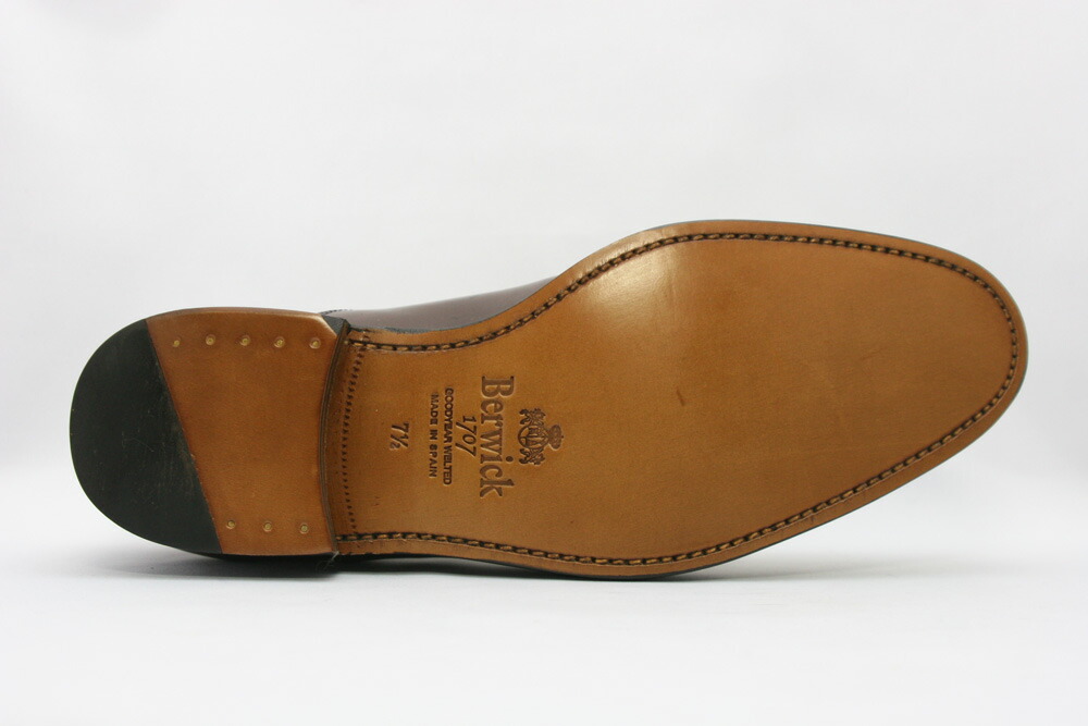 楽天市場】Berwick[バーウィック]メンズ 4087 ストレートチップ