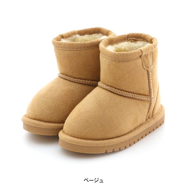 楽天市場】ショートボアブーツ[13.0-21.0cm] ムートンブーツ