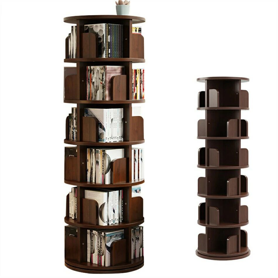 回転式本棚 5段 木製」の人気商品一覧 | 安い商品を通販サイトから探す