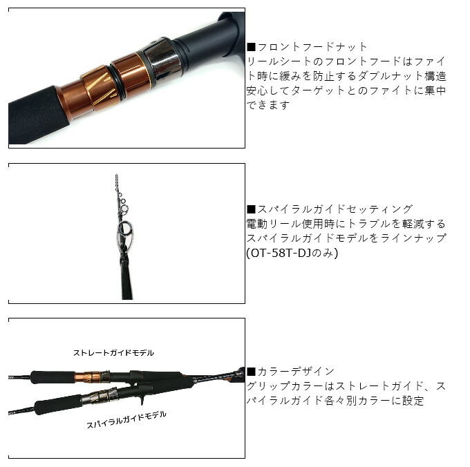 楽天市場】(5)クレイジーオーシャン オーシャントルク トンジギ OT-58T