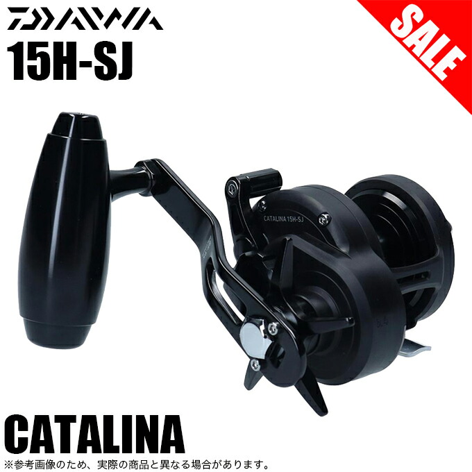 CATALINA 15H ベイトリール 中型 黒 ダイワ キャタリナ 15H (リール