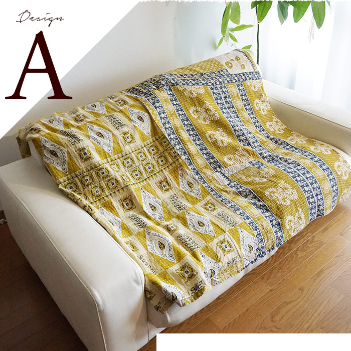 楽天市場】ラリーキルト カンタキルト ベッドカバー ソファカバー