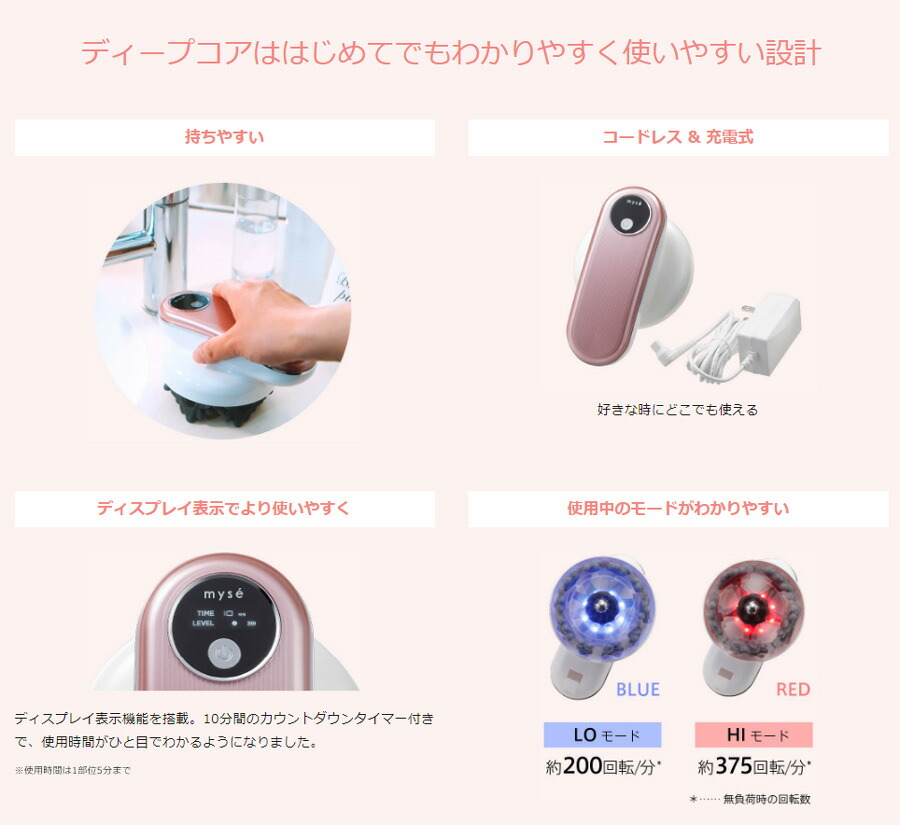 楽天市場】【2/25限定2人に1人最大100%P】ヤーマン ミーゼ ディープ