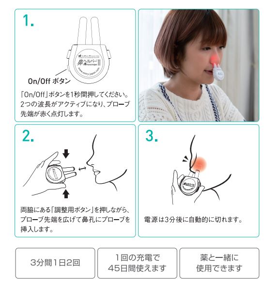 楽天市場】楽天1位獲得 鼻ヘルパー2 充電式 鼻ヘルパー ハナヘルパー
