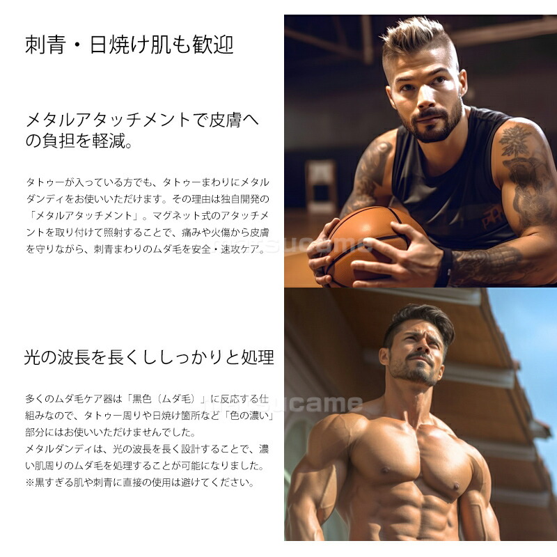 楽天市場】メタルダンディ metaldandy 家庭用脱毛器 SKB-2110