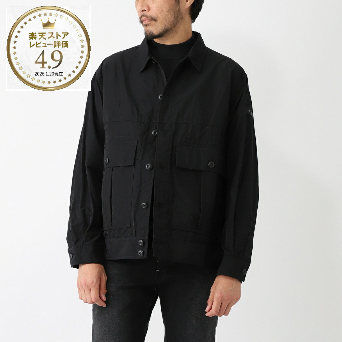 楽天市場】タトラス TATRAS ナイロンジャケット シャツジャケット