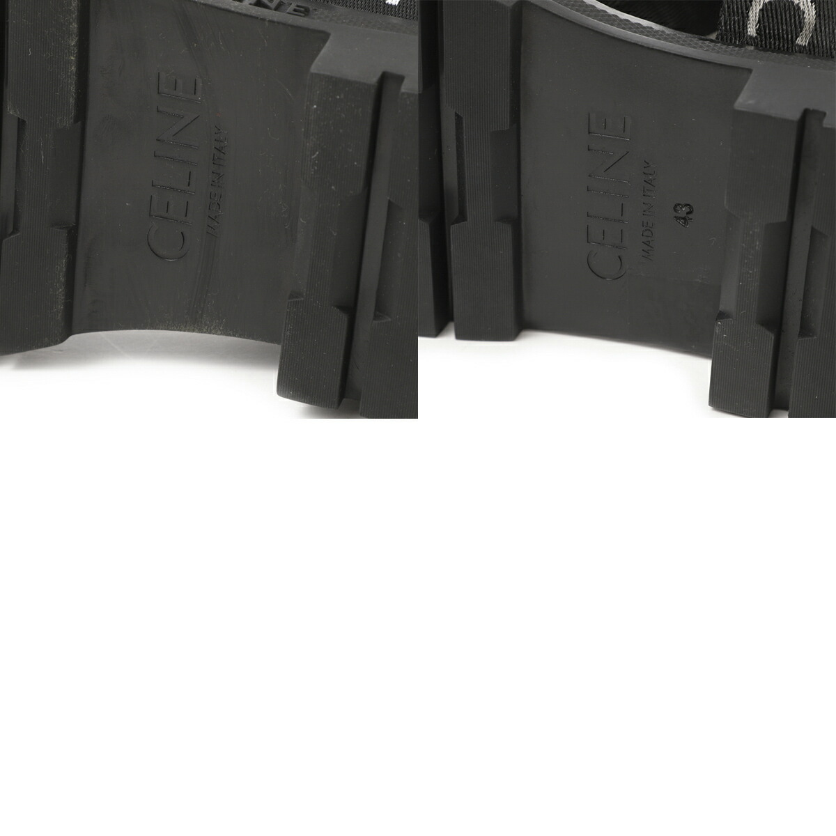 楽天市場】セリーヌ CELINE サンダル ブラック メンズ 大きいサイズ