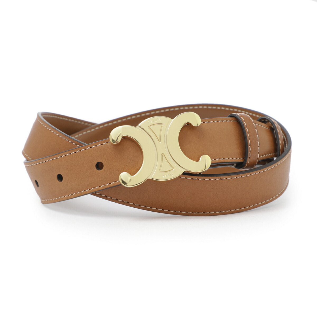 楽天市場】セリーヌ CELINE ベルト ブラウン レディース 45ak9 3a78