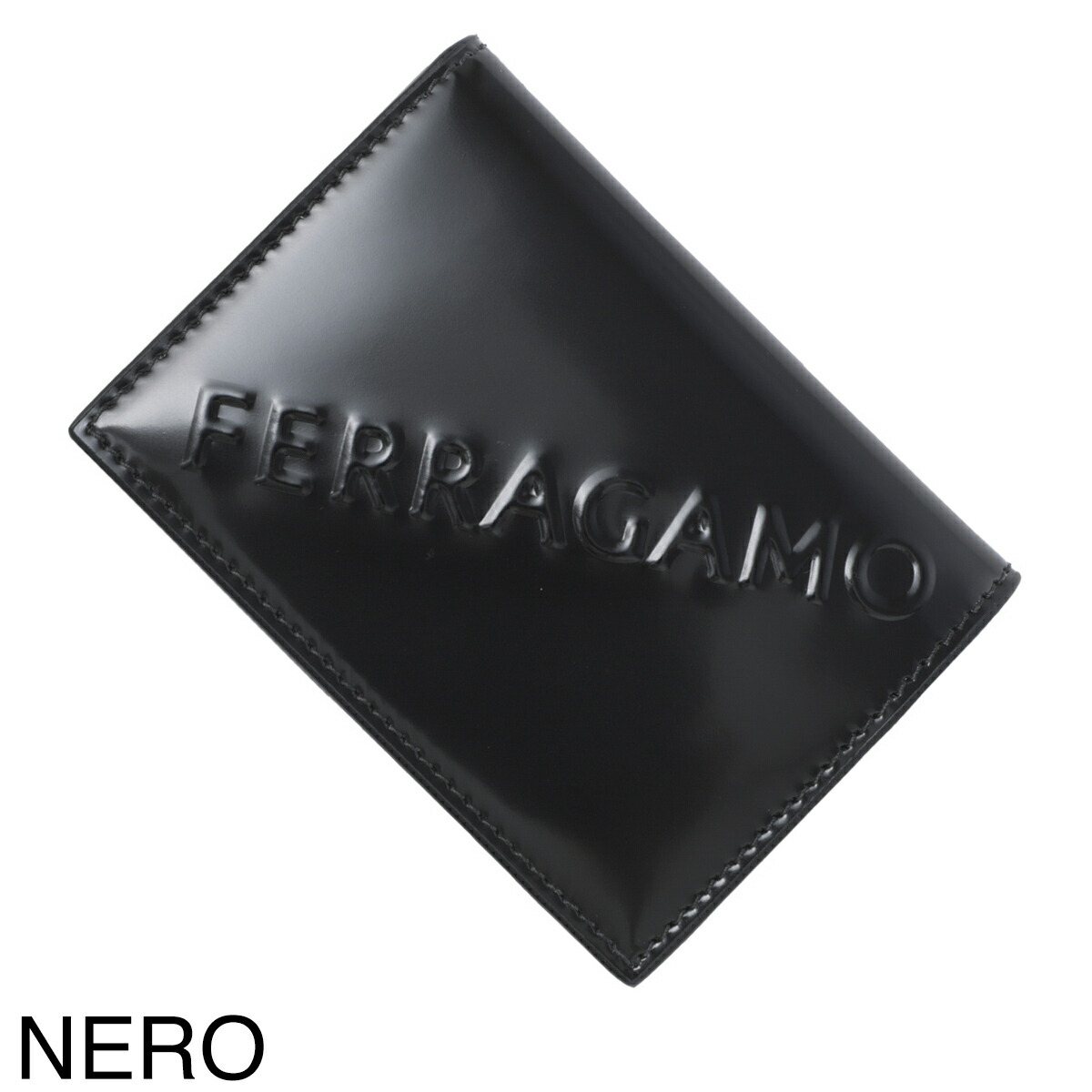 楽天市場】フェラガモ FERRAGAMO カードケース 名刺入れ メンズ 661211