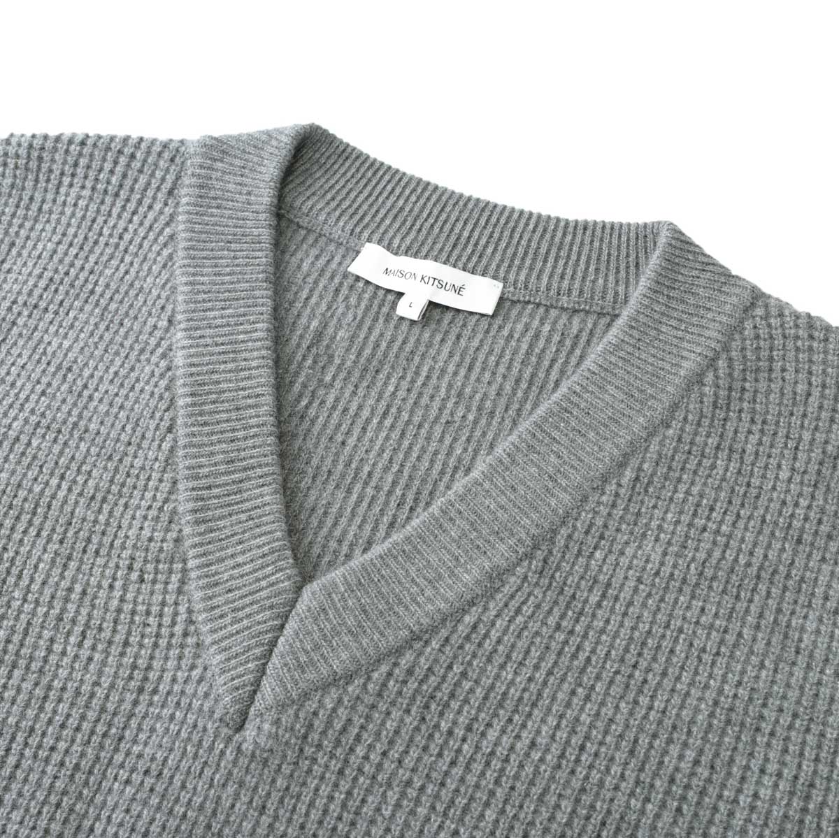 楽天市場】メゾンキツネ MAISON KITSUNE ニットベスト メンズ