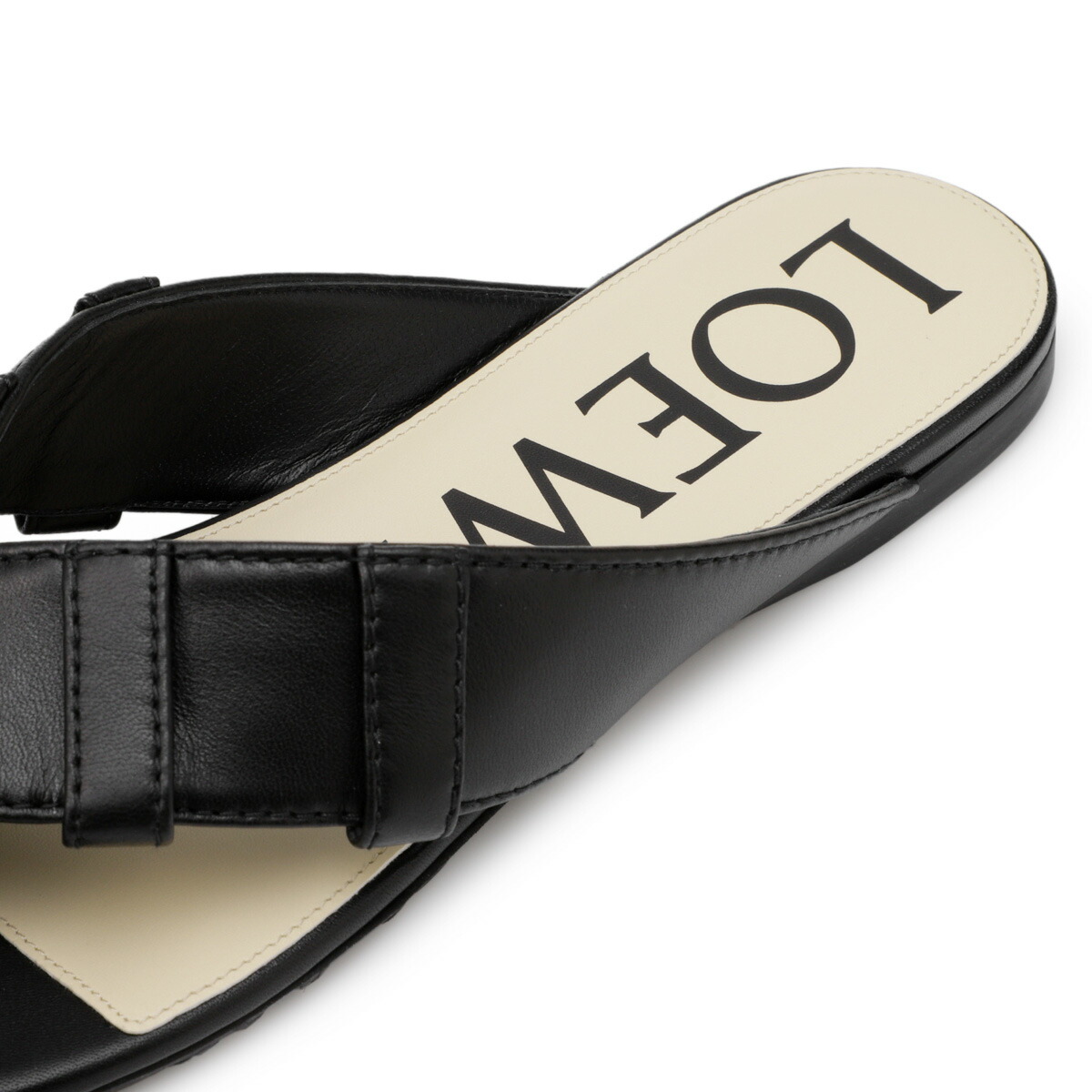 楽天市場】ロエベ LOEWE サンダル ブラック レディース l814465x79