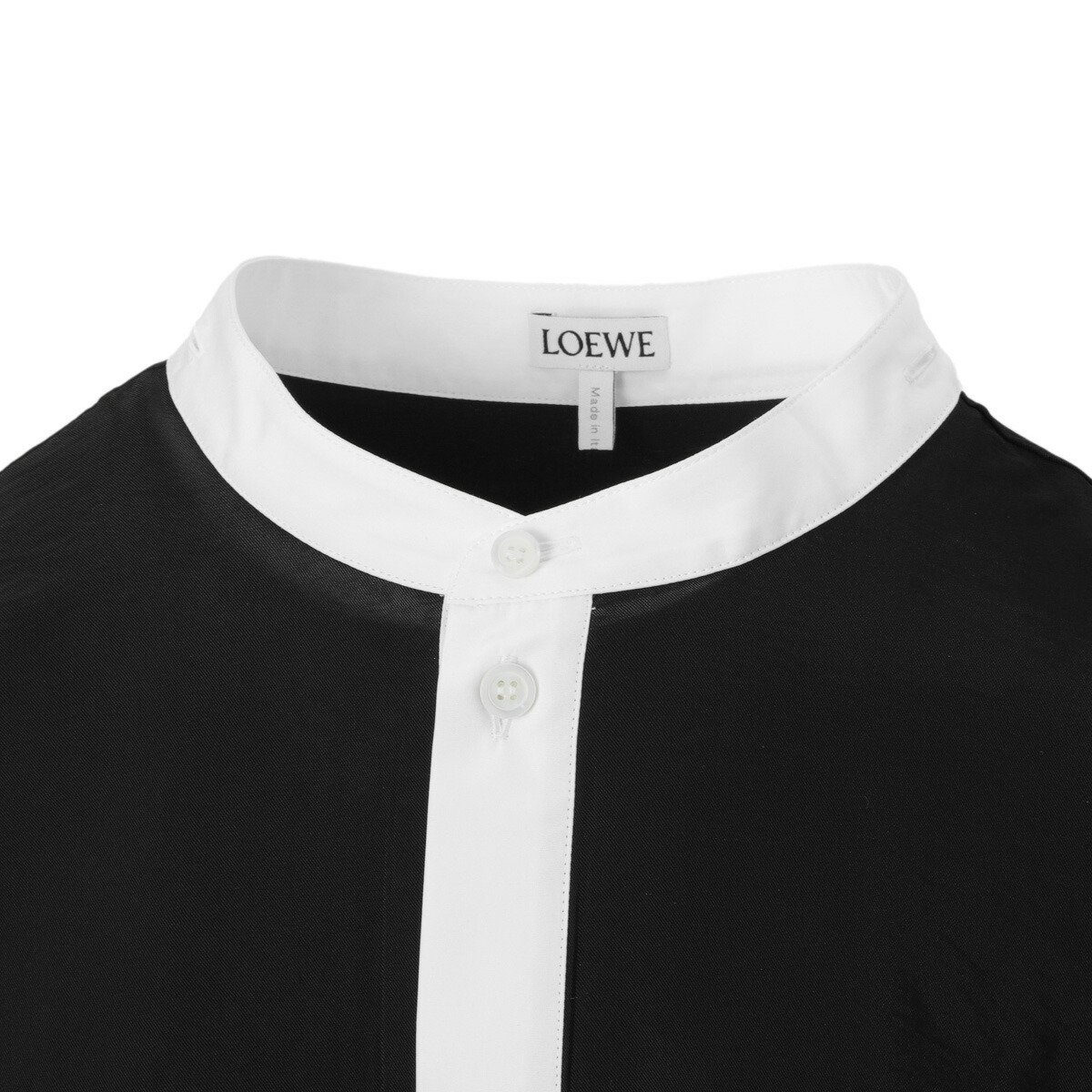 楽天市場】ロエベ LOEWE シャツドレス シャツワンピース ブラック