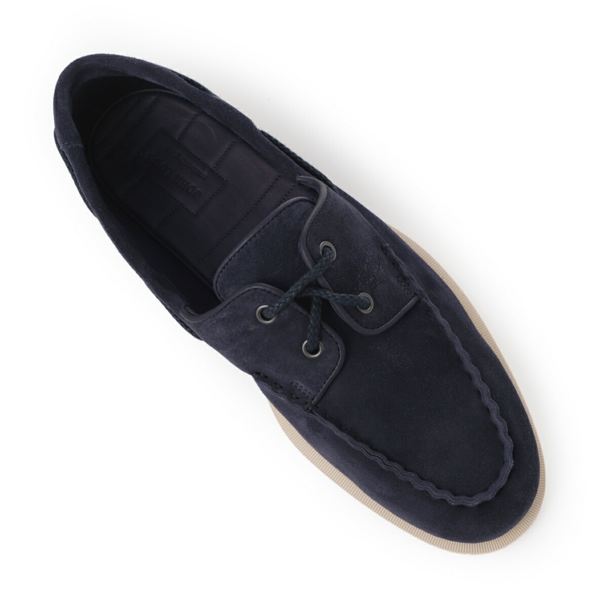 楽天市場】ジョンロブ JOHN LOBB デッキシューズ ブルー メンズ foil