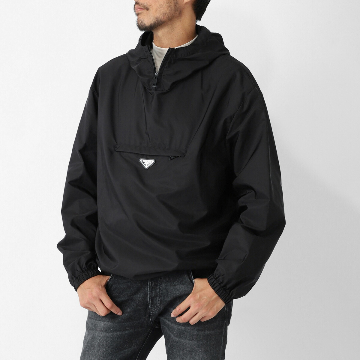 楽天市場】プラダ PRADA ナイロンジャケット ブラック メンズ sgc834