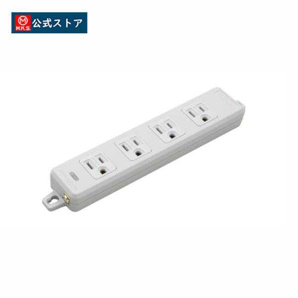 楽天市場】【公式】明工社 MR7704-N 横形OA用接地タップ4コ口 ランプ